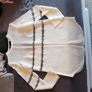 Alexander Wang x h&m sheer panel top